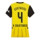 Borussia Dortmund Nico Schlotterbeck #4 Replike Domaci Dres za Ženska 2024-25 Kratak Rukav